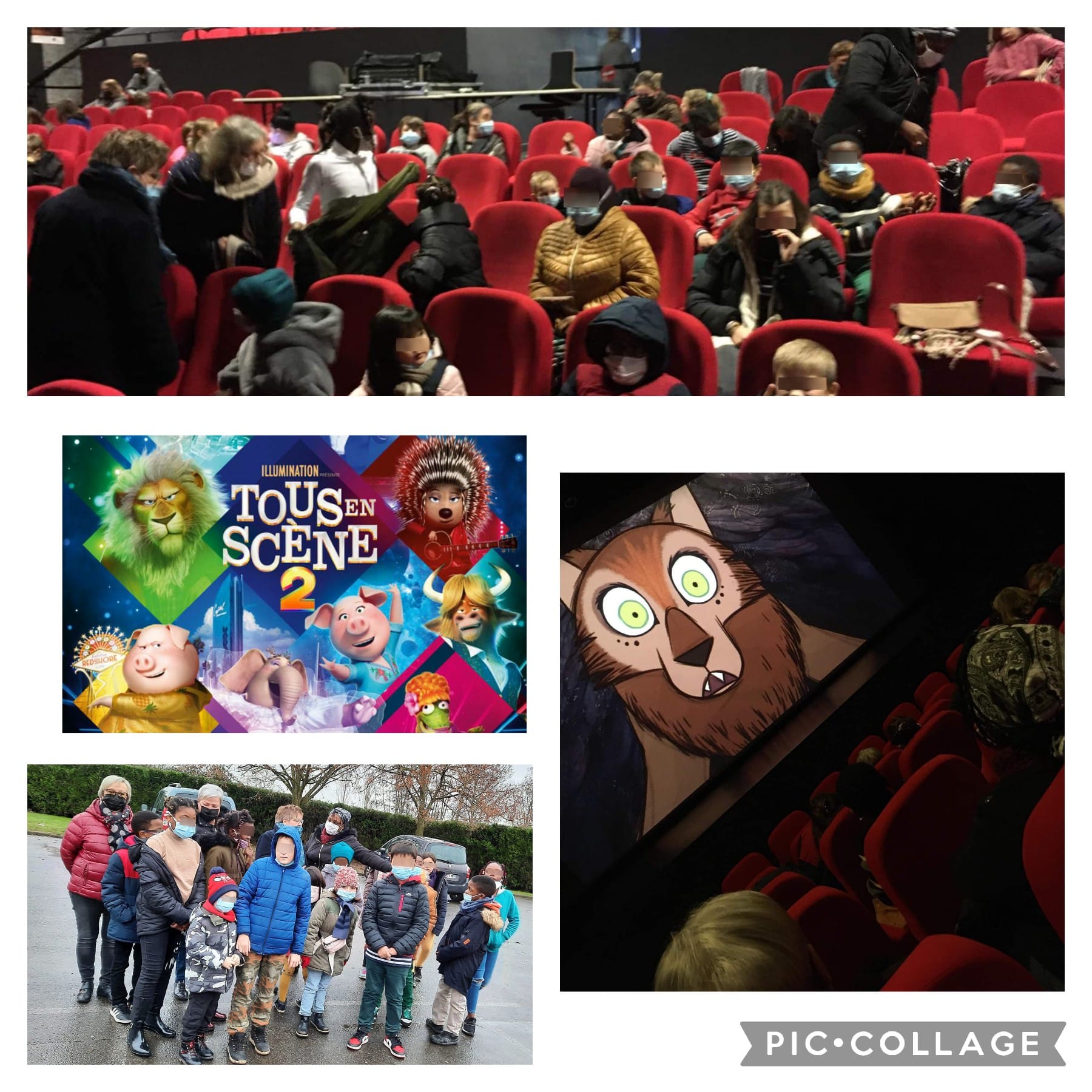 sortie cinema tous en scene Christmas Jumper Day